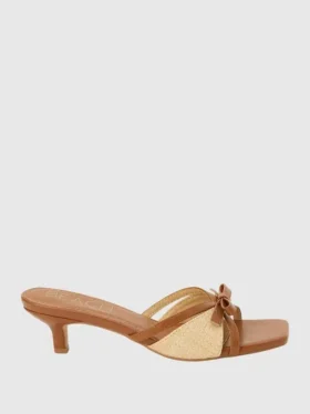 Porter-sandal med klack