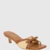 Porter-sandal med klack