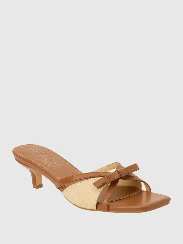 Porter-sandal med klack