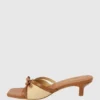 Porter-sandal med klack
