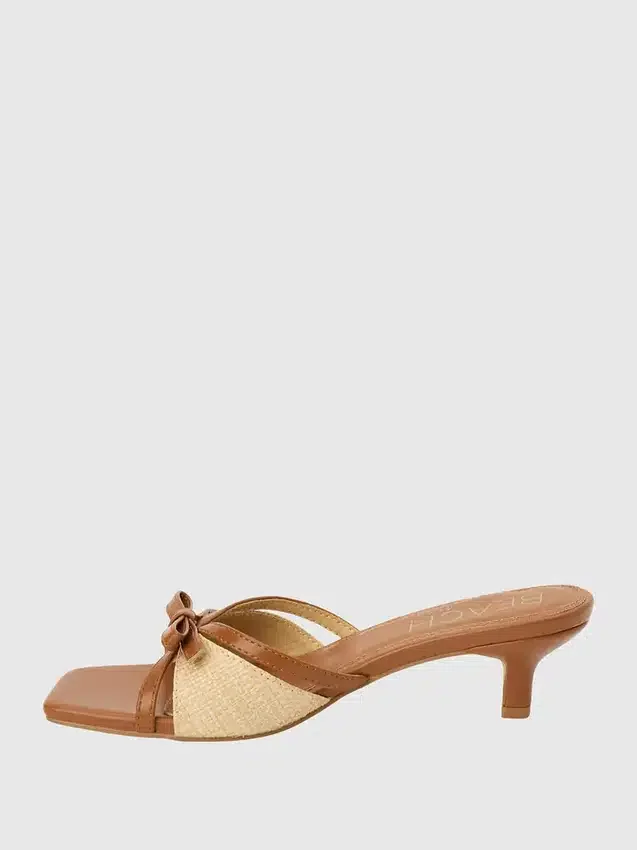 Porter-sandal med klack