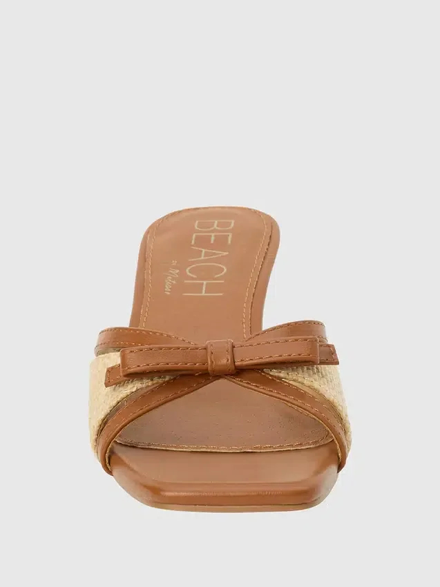 Porter-sandal med klack