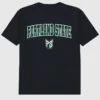 Portland State Universitys Arch Logo – svart grafisk T-shirt