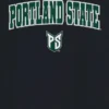 Portland State Universitys Arch Logo – svart grafisk T-shirt