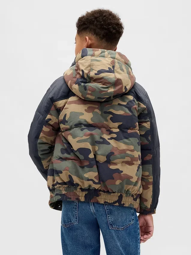 Puffjacka för barn