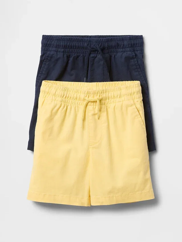 Pull-on-shorts för Baby & Småbarn (2-pack)