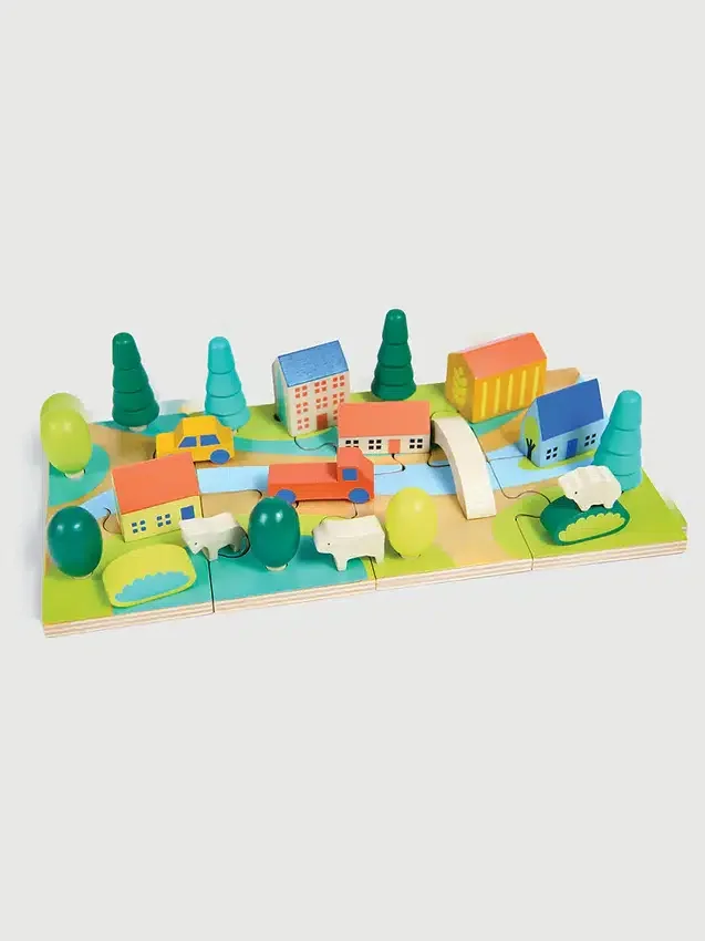 Pusselleksaken Tiny Town