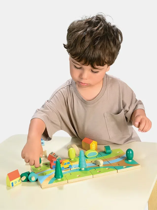 Pusselleksaken Tiny Town