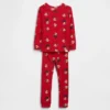 Pyjamas-set för Baby & Småbarn från Sesame Street i ekologisk borstad bomull med Elmo-motiv