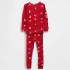 Pyjamas-set för Baby & Småbarn från Sesame Street i ekologisk borstad bomull med Elmo-motiv
