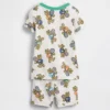 Pyjamas-set för Baby & Småbarn i ekologisk borstad bomull med Brannan Bear-motiv