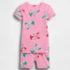 Pyjamas-set för Baby & Småbarn i ekologisk borstad bomull med hummermotiv
