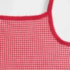 Pyjamas-set för barn i ekologisk borstad bomull med linne och shorts