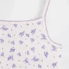 Pyjamas-set för barn i ekologisk borstad bomull med linne och shorts