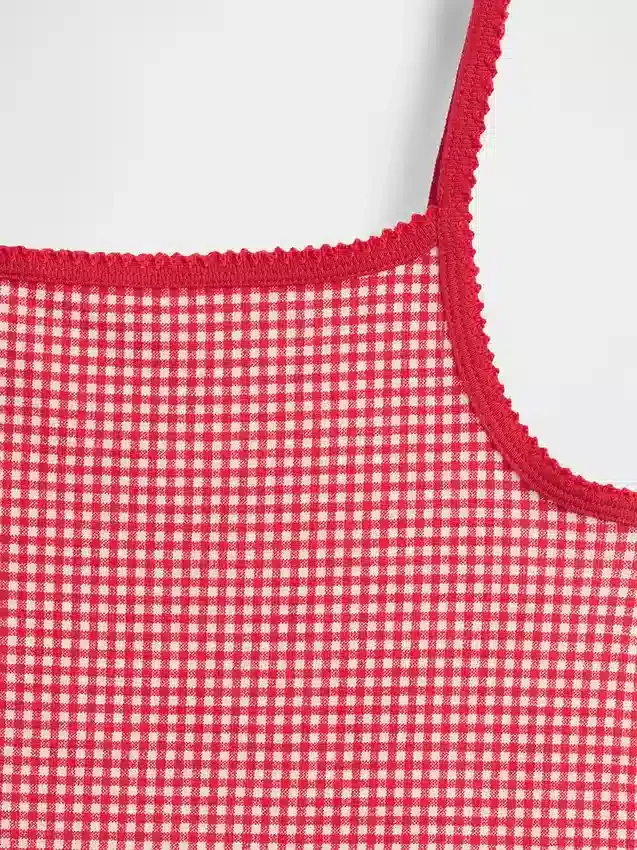 Pyjamas-set för barn i ekologisk borstad bomull med linne och shorts