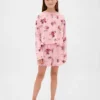 Pyjamas-set för barn i återvunnet material