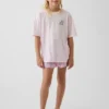 Pyjamas-set för barn i återvunnet material