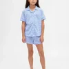 Pyjamas-set för barn i återvunnet material