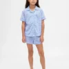 Pyjamas-set för barn i återvunnet material