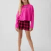 Pyjamas-set för barn i återvunnet material