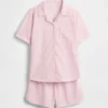 Pyjamas-set för barn i återvunnet material