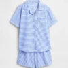 Pyjamas-set för barn i återvunnet material