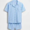 Pyjamas-set för barn i återvunnet material