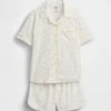 Pyjamas-set för barn i återvunnet material