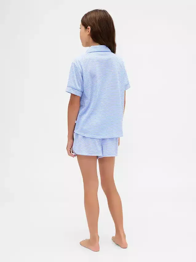 Pyjamas-set för barn i återvunnet material