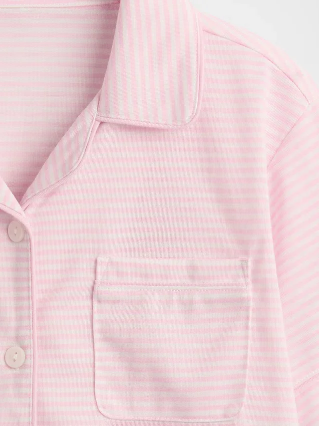 Pyjamas-set för barn i återvunnet material