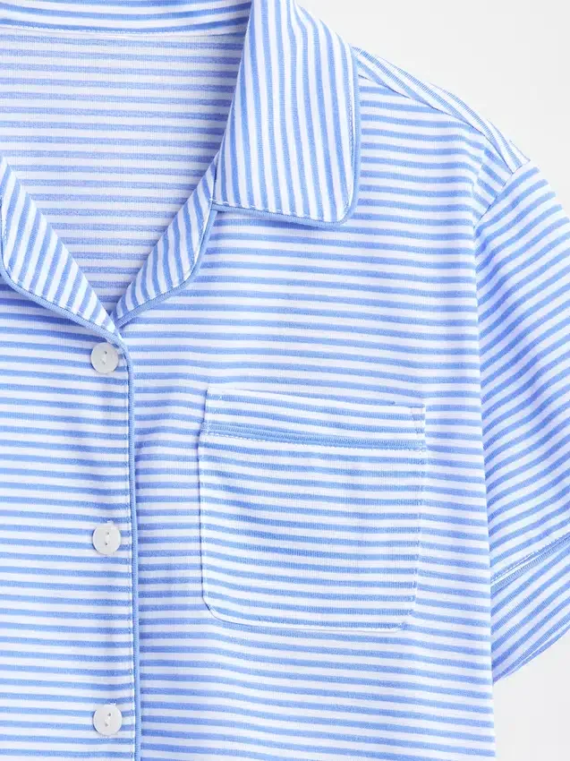 Pyjamas-set för barn i återvunnet material