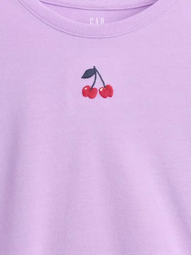 Pyjamas-set för barn i återvunnet material