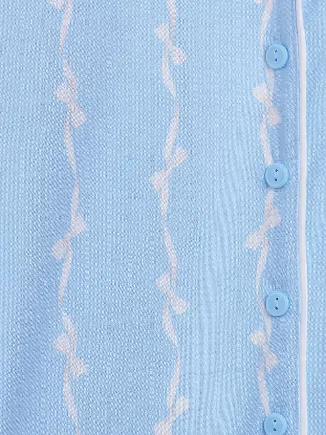 Pyjamas-set för barn i återvunnet material