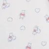 Pyjamas-set för barn med Winnie the Pooh i ekologisk borstad bomull i Shorts