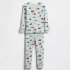 Pyjamas-set i ekologisk borstad bomull för Baby & Småbarn