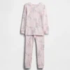 Pyjamas-set i ekologisk borstad bomull för Baby & Småbarn