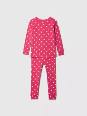 Pyjamas-set i ekologisk borstad bomull för Baby & Småbarn