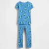 Pyjamas-set i ekologisk borstad bomull för Baby & Småbarn