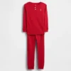 Pyjamas-set i ekologisk borstad bomull för Baby & Småbarn