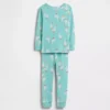 Pyjamas-set i ekologisk borstad bomull för Baby & Småbarn