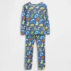Pyjamas-set i ekologisk borstad bomull för Baby & Småbarn