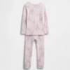 Pyjamas-set i ekologisk borstad bomull för Baby & Småbarn