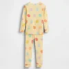 Pyjamas-set i ekologisk borstad bomull för Baby & Småbarn