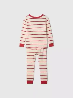 Pyjamas-set i ekologisk borstad bomull för Baby & Småbarn