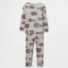 Pyjamas-set i ekologisk borstad bomull för Baby & Småbarn