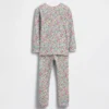 Pyjamas-set i ekologisk borstad bomull för Baby & Småbarn