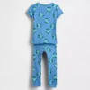 Pyjamas-set i ekologisk borstad bomull för Baby & Småbarn