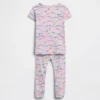Pyjamas-set i ekologisk borstad bomull för Baby & Småbarn
