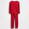 Pyjamas-set i ekologisk borstad bomull för Baby & Småbarn