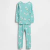 Pyjamas-set i ekologisk borstad bomull för Baby & Småbarn